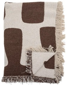 Koc z bawełny z recyklingu 130x160 cm Bilston – Bloomingville