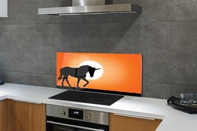 Panel nad Blat Kuchenny Romantyczny Zachód z Jednorożcem