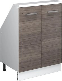 Szafka kuchenna na dach skośny szlachetna szarość 60x46x81.6 r-line