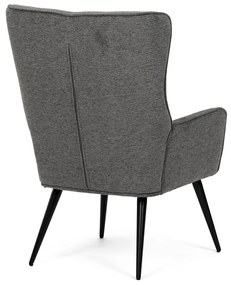 Fotel relaksacyjny 315 GREY2, ciemnoszary