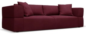 Bordowa sofa 248 cm Esther – Milo Casa