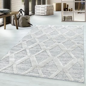 Dywan nowoczesny 3D La Casa romby kremowy 200 cm x 290 cm