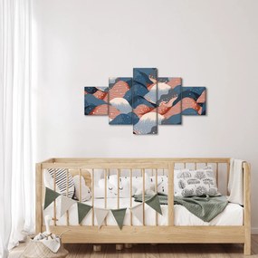 Obraz - Japońskie fale (125x70 cm)