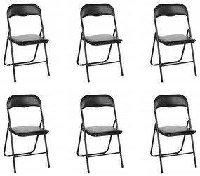 Krzesło składane ogrodowe cateringowe bankietowe 6szt.