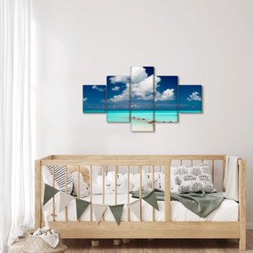 Obraz - Tropikalna plaża (125x70 cm)