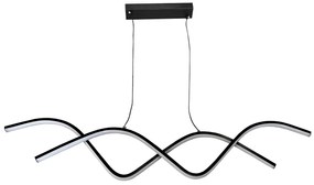 Lampa nowoczesna LED wisząca sufitowa AT55-1DSL-Black