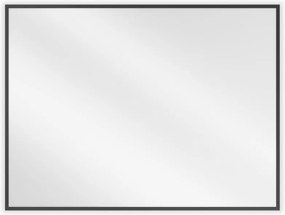 Mexen Loft lustro łazienkowe prostokątne 80 x 60 cm, rama czarna - 9852-080-060-000-70
