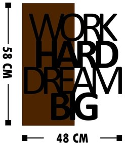 Dekoracja ścienna Wallity Dream Big