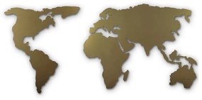 Mapa ścienna 120x60 cm Silhouette – Bystag