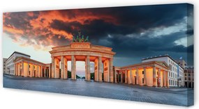 Obraz canvas na ścianę Symbol Berlina: Brama Brandenburska