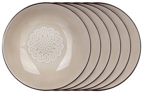 Banquet Zestaw talerzy głębokich Shape 20,4 cm , 6 szt.