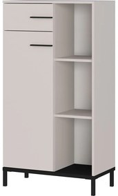 Kremowy regał 64x120x34 cm Rovigo – Germania