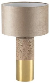 Rabalux 74219 dekoracyjna ceramiczna lampa stołowa Yelda, brązowy