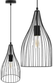 LAMPA SUFITOWA WISZĄCA W STYLU LOFT RIMINI RETRO