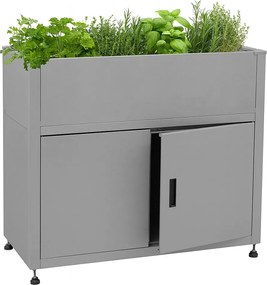 Podwyższona grządka MCW-O85,  szara