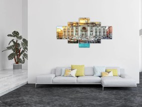 Obraz - Fontanna di Trevi (125x70 cm)