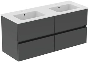 Szara wisząca szafka pod umywalkę 120x55 cm Eurovit+ – Ideal Standard