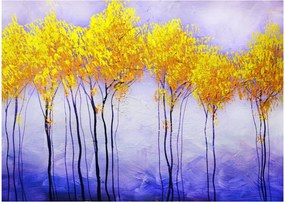 Obraz żółtych drzew (70x50 cm)