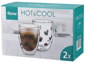 4Home Szklanka termiczna Autumn Hot&Cool 350 ml, 2 szt.