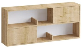 Półka z szafką Flora Oak