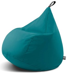Turkusowy dziecięcy worek do siedzenia Drop M – So Soft?