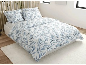 PrzytulneMieszkanie.pl PrzytulneMieszkanie.pl Pościel z mikrofibry KOVENDI niebiesko-biała Rozmiar pościeli: 70 x 90 cm | 140 x 220 cm
