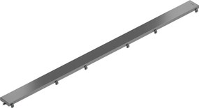 Mexen Flat M13 maskownica 2w1 do odpływu liniowego 90 cm, gun gray szczotkowany - 1E19090