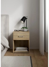 Szafka nocna GARBO, dąb sonoma