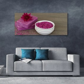 Obraz canvas na ścianę Naturalna Kompozycja Spa z Piaskiem