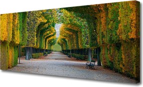 Obraz na płótnie Jesienny Ogród w Parku