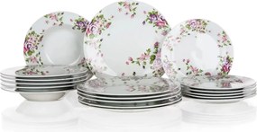 Banquet Beauty 18-częściowy zestaw stołowy