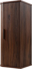 Szafka łazienkowa wisząca, dąb orzech, 35,5 x 79 x 31,5 cm