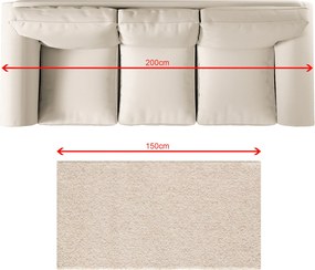 Dywan Solaro cream/camel 80x150 cm