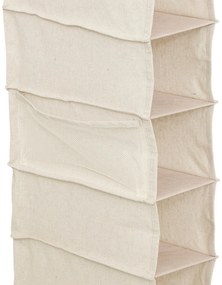 Organizer wiszący na buty DRESSY, 10 komór, 29,5 x 15,5 x 128 cm