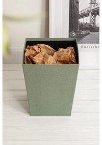 Zielononiebieski kosz na śmieci Sofia Canvas Paper Laminate – Bigso