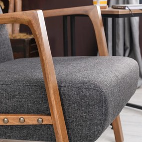 Fotel Kemer Dark Grey