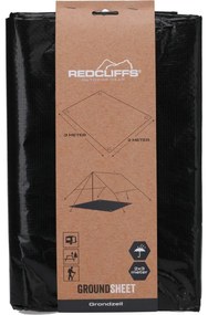 Plandeka namiotowa Redcliffs, 2 x 3 m, czarna, 2 x 3 m