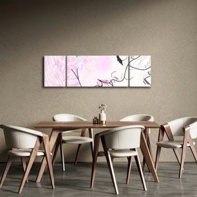Obraz - Pocałunek (170x50 cm)