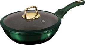 Aluminiowa zielona patelnia z powłoką tytanową 24cm B3-F37