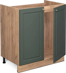 Szafka pod zlew green gold country 80x60x82 fame-line