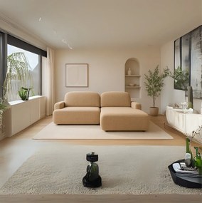 Karo narożnik z funkcją spania i pojemnikiem Rugo 03 PRAWY