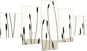 Obraz - Łąka graficzna N⁰3 (125x70 cm)