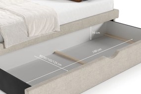 Łóżko Toni Simple z szufladą