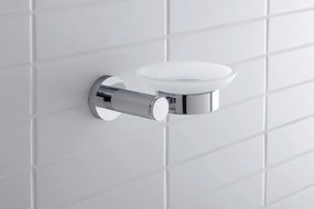 Duravit D-Code mydelniczka Ø10 cm na 1 mydło