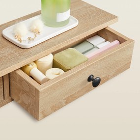 Wisząca Szafka z Szufladami - sonoma - LWS865B11