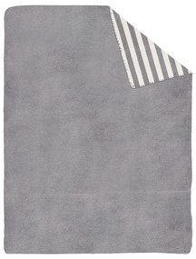 Koc Cosy Home 150x200cm Gray Stripes