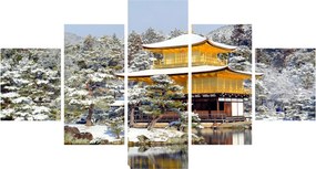 Obraz - Kinkakuji, Japonia (125x70 cm)