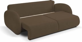 Sofa LOOP z funkcja spania i pojemnikiem BRĄZOWY RAVEN 45