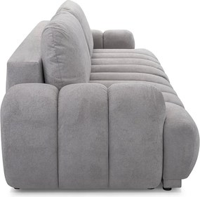 Sofa z Funkcją Spania CAMBIONA Rozkładana Szara Nowoczesna