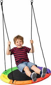 Dziecięca huśtawka ogrodowa bocianie gniazdo 60 cm C9-W05